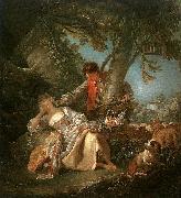 Francois Boucher The Sleeping Shepherdess oil painting picture wholesale